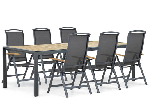 Lifestyle Rosello/Valence 240 cm dining tuinset 7-delig