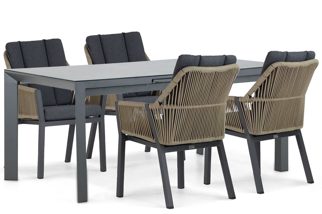 Lifestyle Verona/Alicante 180/240 cm dining tuinset 5-delig - 21784