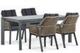 Lifestyle Verona/Alicante 180/240 cm dining tuinset 5-delig - 21784