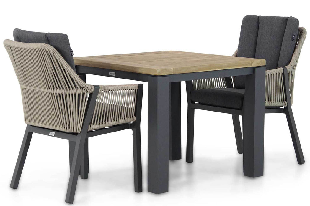 Lifestyle Verona/Veneto 90 cm dining tuinset 3-delig - 17459