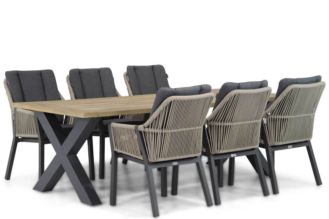 Lifestyle Verona/Cardiff 240 cm dining tuinset 7-delig - 17519