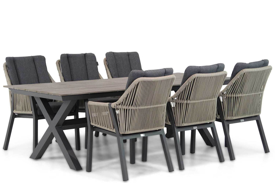 Lifestyle Verona/Forest 240 cm dining tuinset 7-delig - 12412