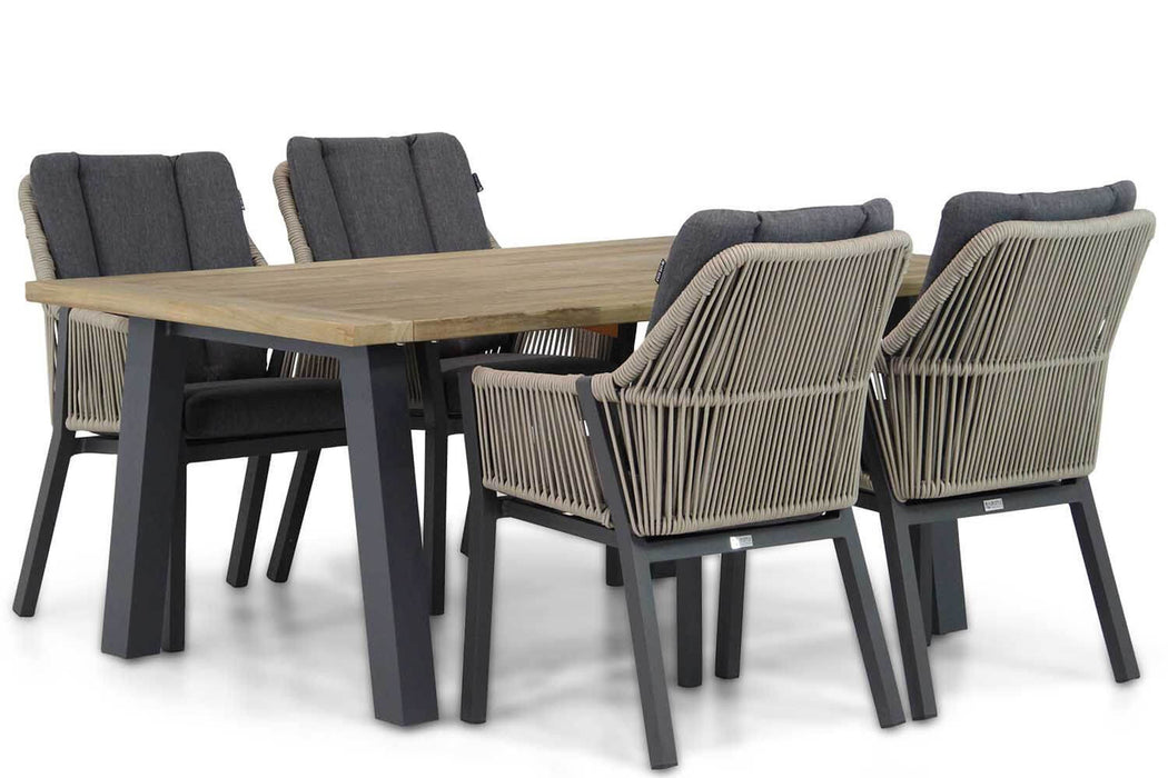 Lifestyle Verona/Glasgow 180 cm dining tuinset 5-delig - 17520