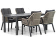 Lifestyle Verona/Madras 180 cm dining tuinset 5-delig - 17493
