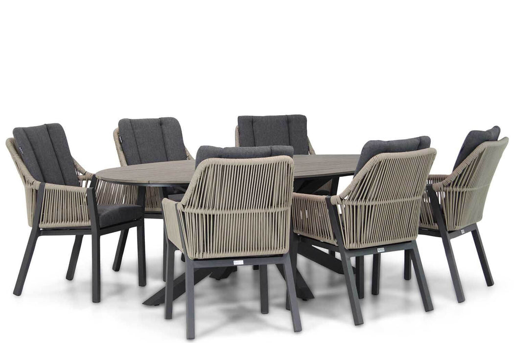 Lifestyle Verona/Matara 220 cm dining tuinset 7-delig - 17379