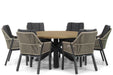 Lifestyle Verona/Rockville 160 cm rond dining tuinset 7-delig