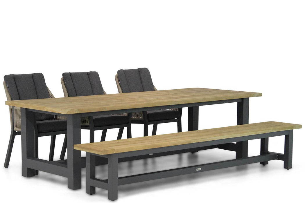 Lifestyle Verona/San Francisco 260 cm dining tuinset 5-delig - 17841