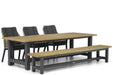 Lifestyle Verona/San Francisco 260 cm dining tuinset 5-delig - 17841