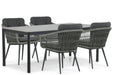 Lifestyle Western/Como 180 cm dining tuinset 5-delig