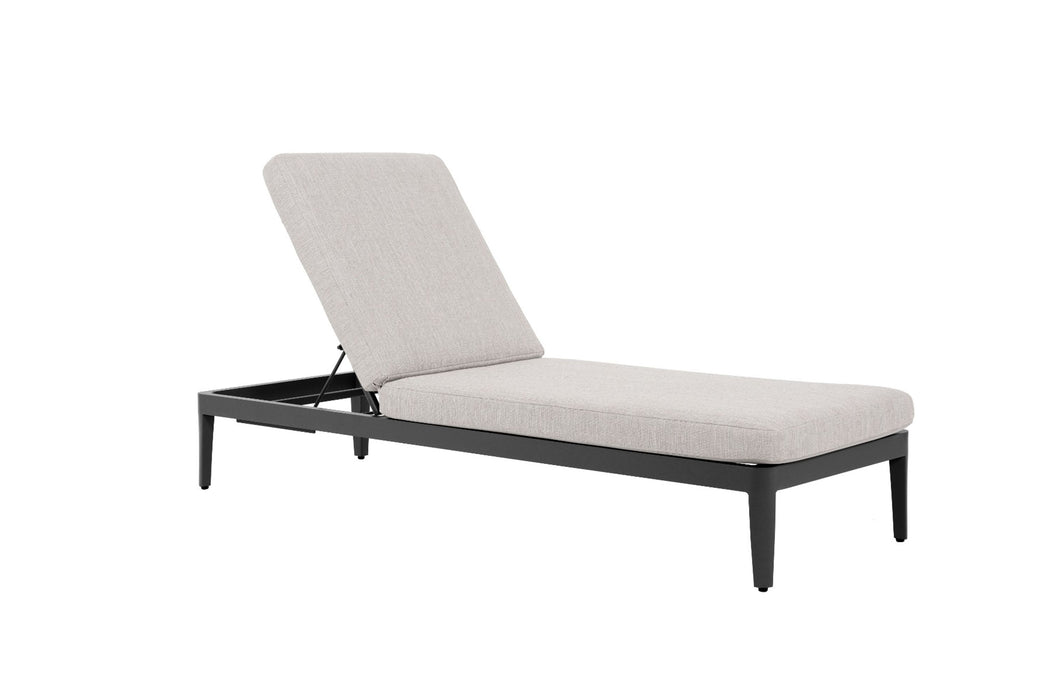 Lifestyle Mateo ligbed met kussen antraciet/earth