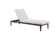 Lifestyle Mateo ligbed met kussen antraciet/soft grey