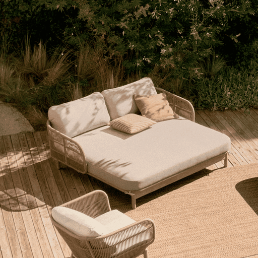 Kave Home Ligbed Catalina 2-persoons - Beige