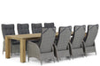 Garden Collections Lincoln/Brighton 300 cm dining tuinset 9-delig