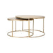 Light & Living Salontafel Talca Set van 2 stuks, 65/75cm - Rond