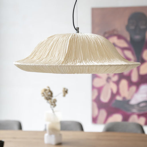 By-Boo Hanglamp Lokta Handgeschept papier, 63cm - Natuurlijk - Japandi