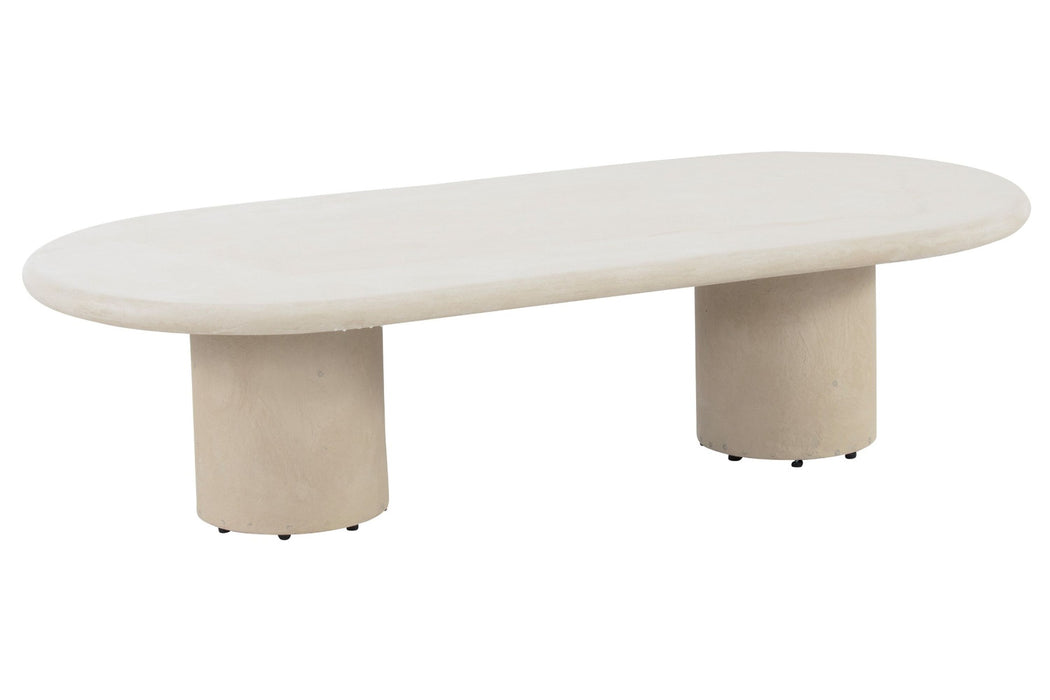 4 Seasons Outdoor Hampton lounge coffee table mortex oval 140x65 cm