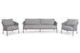 4 Seasons Outdoor Florence stoel-bank loungeset 3-delig