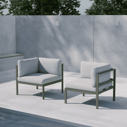 Nohr Loungeset Lasheka Hoekmodule - Beige/Bruin - ThatLyfeStyle