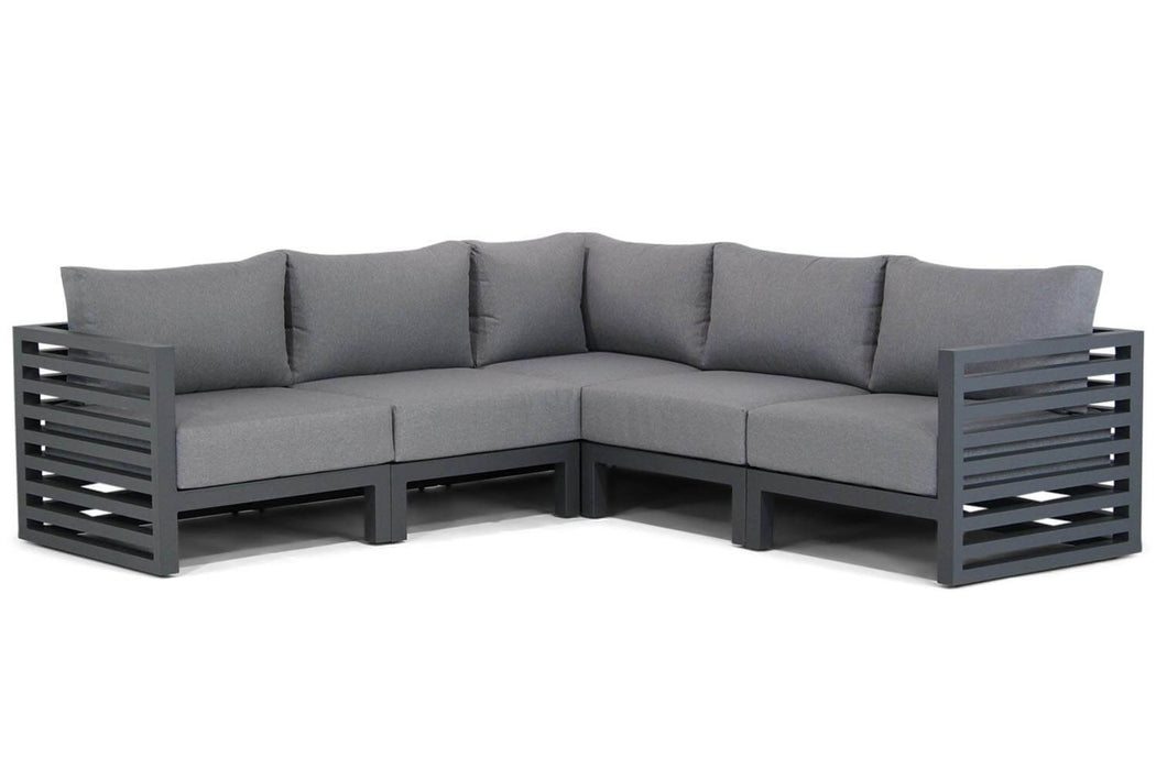 Santika Jaya hoek loungeset 5-delig - 8449