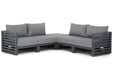Santika Jaya hoek loungeset 5-delig - 10282