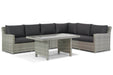 Garden Collections Giardino/Napoli dining loungeset 5-delig