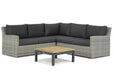 Garden Collections Giardino/Riviera 75 cm hoek loungeset 4-delig