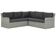 Garden Collections Giardino hoek loungeset 3-delig