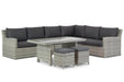 Garden Collections Giardino/Napoli dining loungeset 7-delig