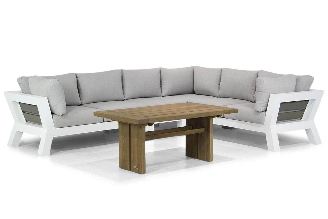 Santika Yovita/Brighton 140 cm hoek loungeset 5-delig