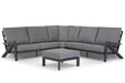 Santika Cinta hoek loungeset 4-delig - 8285