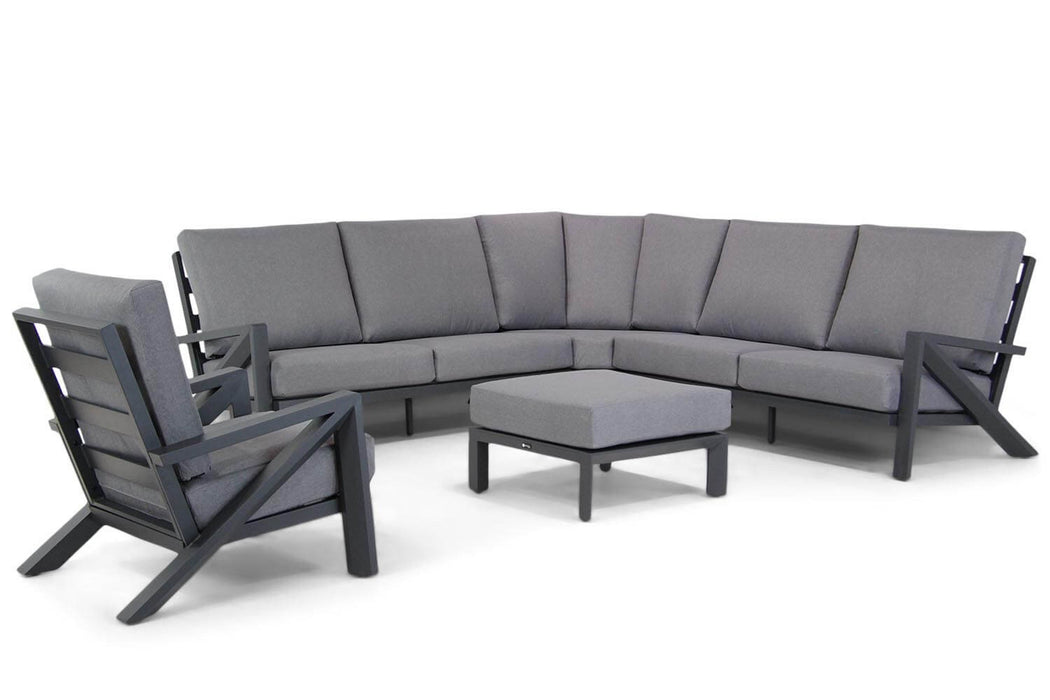 Santika Cinta hoek loungeset 5-delig - 8286