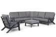 Santika Cinta hoek loungeset 5-delig - 8286