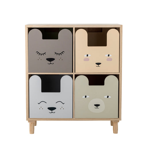 Bloomingville MINI Boekenkast Calle 63 x 55cm - Meerkleurig
