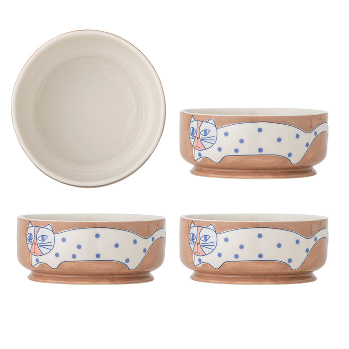 Bloomingville Schaal Missy Set van 4 stuks - Meerkleurig