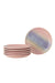 Bloomingville Bord Safie Set van 6 stuks - Roze