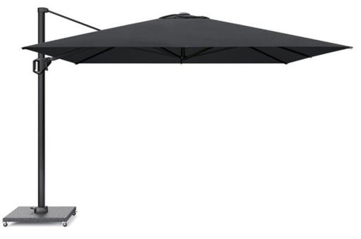 Platinum Challenger zweefparasol 3x3m T1 premium (excl. voet) Jet Black