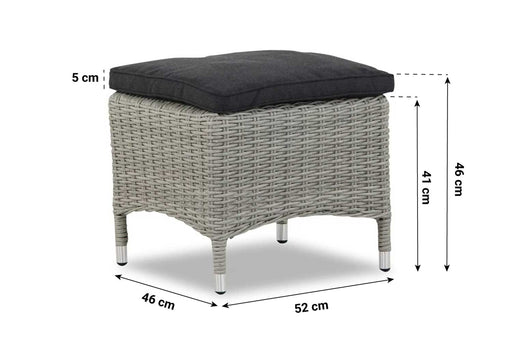 Garden Collections Madera dining voetenbank - 235