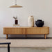 Kave Home TV-meubel Mailen Essenhout, 200cm - Naturel