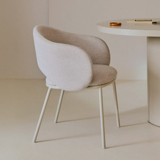 Kave Home Eetkamerstoel Maina - Beige