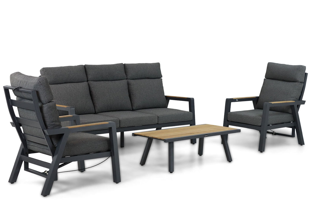 Lifestyle Marseille stoel-bank loungeset 4-delig - 20781