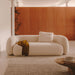 Kave Home 3-zits Bank Martina Bouclé - Wit