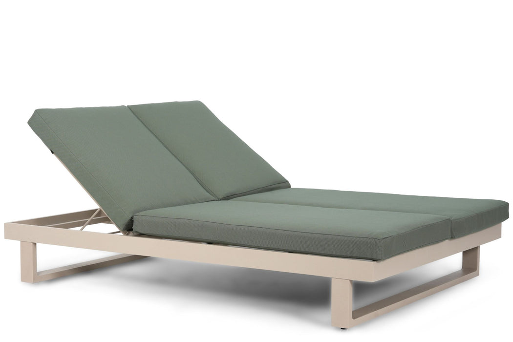 Lifestyle Massimo ligbed met kussen loft/moss green