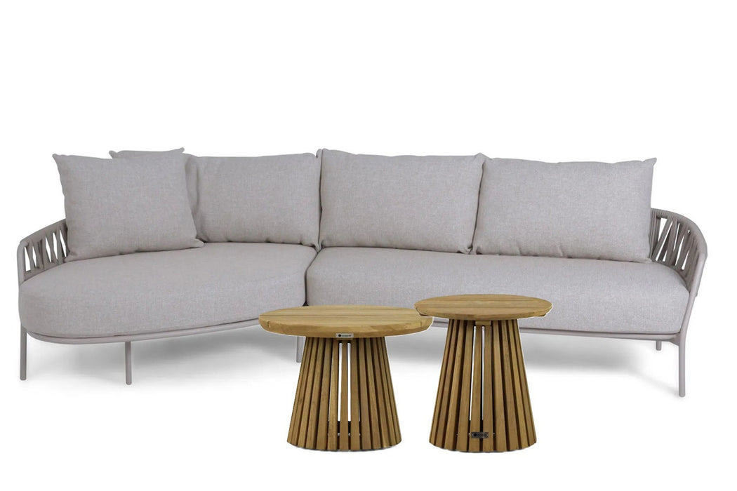 4 Seasons Outdoor Calma/Fungo 45/55 cm hoek loungeset 4-delig