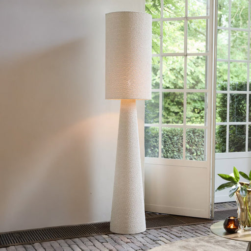 Light & Living Vloerlamp Micky Bouclé, 180cm - Zand