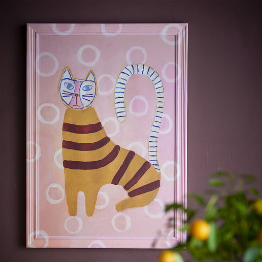 Bloomingville Schilderij Missy 56 x 40cm - Meerkleurig - ThatLyfeStyle
