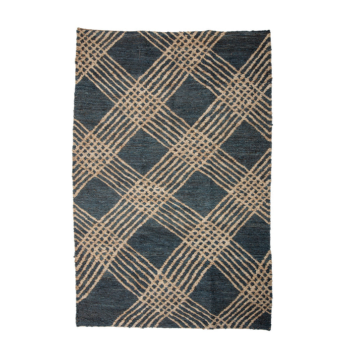 Bloomingville Vloerkleed Cat Jute, 150 x 245cm - Zwart