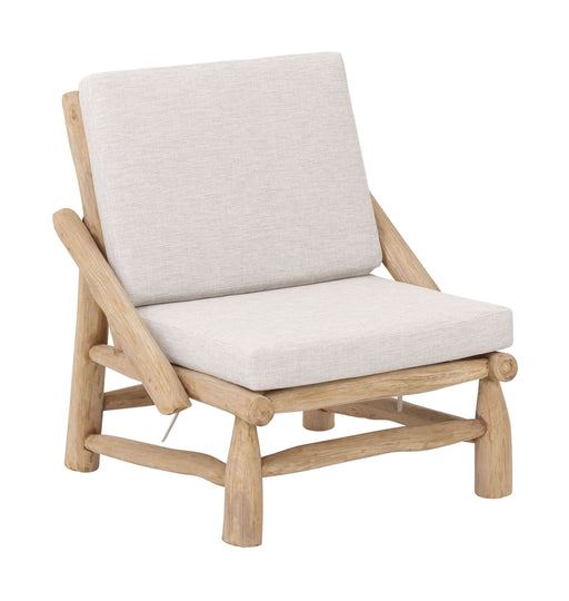 MUST Living Fauteuil Blue Marlin Teakhout - Beige