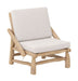 MUST Living Fauteuil Blue Marlin Teakhout - Beige