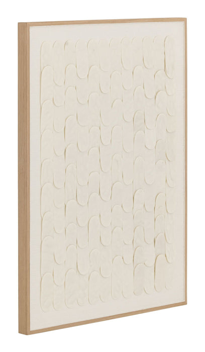 MUST Living Wandpaneel Perla Jute, 102 x 76cm - NATUREL