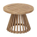 MUST Living Ronde Salontafel Lily Teakhout, Ø50cm - Naturel